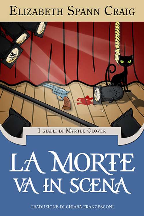 Book cover of La morte va in scena