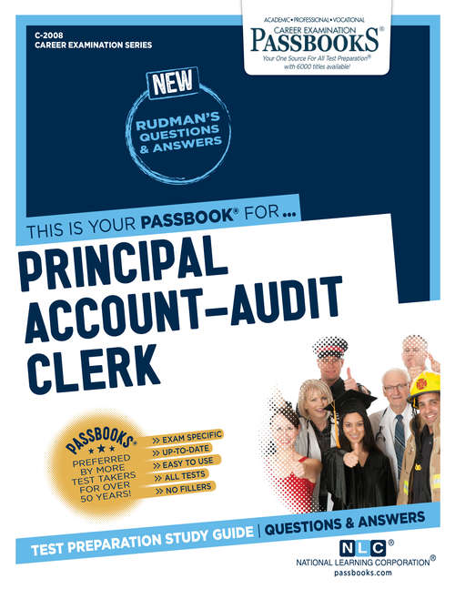 Book cover of Principal Account-Audit Clerk: Passbooks Study Guide (Career Examination Series: C-2008)