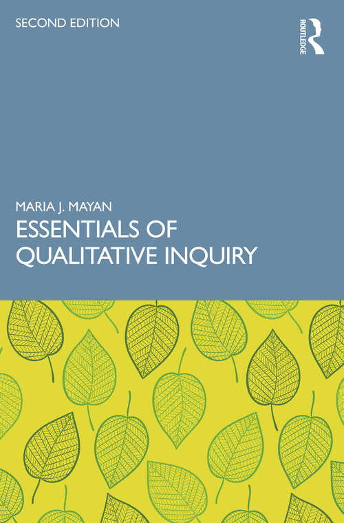 Book cover of Essentials of Qualitative Inquiry (Qualitative Essentials #2)