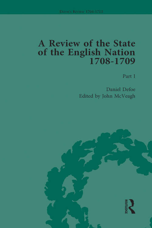 Book cover of Defoe's Review 1704-13, Volume 5 (Defoe's Review 1704–13)