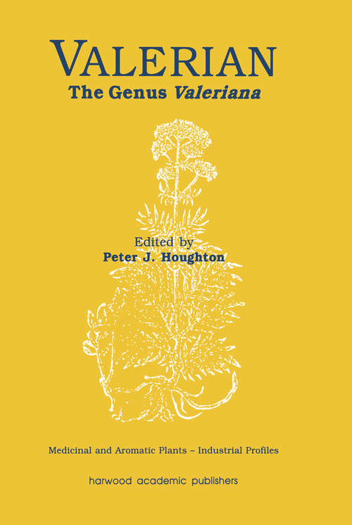 Book cover of Valerian: The Genus Valeriana