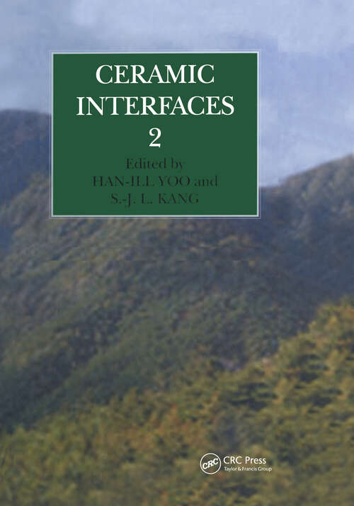 Book cover of Ceramic Interfaces 2