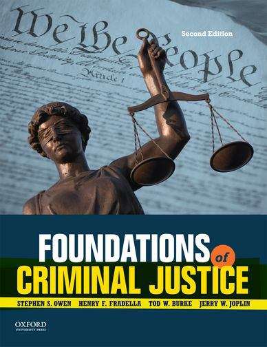 Book cover of Foundations Of Criminal Justice (Second Edition)