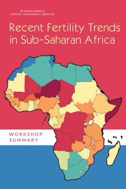 Book cover of Recent Fertility Trends in Sub-Saharan Africa: Workshop Summary