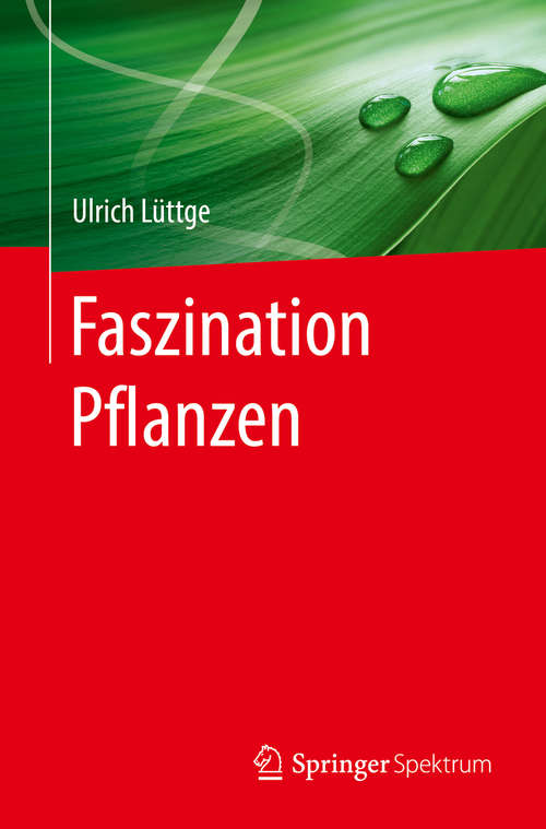 Book cover of Faszination Pflanzen (1. Aufl. 2017)