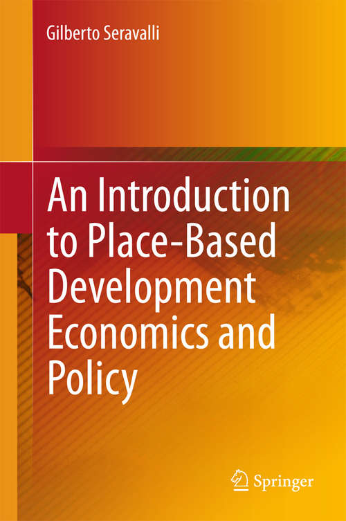 Book cover of An Introduction to Place-Based Development Economics and Policy