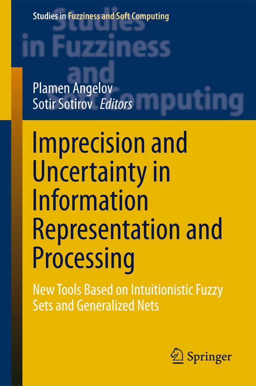 Book cover of Imprecision and Uncertainty in Information Representation and Processing