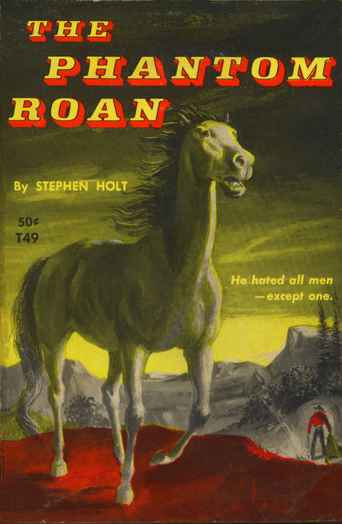Book cover of The Phantom Roan (Famous Horse Stories)