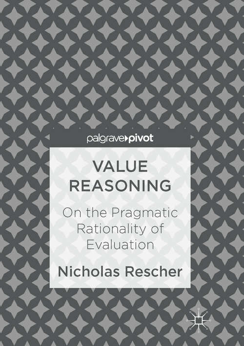 Book cover of Value Reasoning