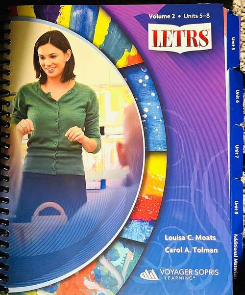 Book cover of Lexia LETRS Volume 2: Units 5-8 (Third Edition)