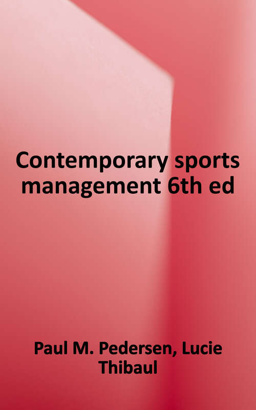 Book cover of Contemporary Sport Management (Sixth Edition)