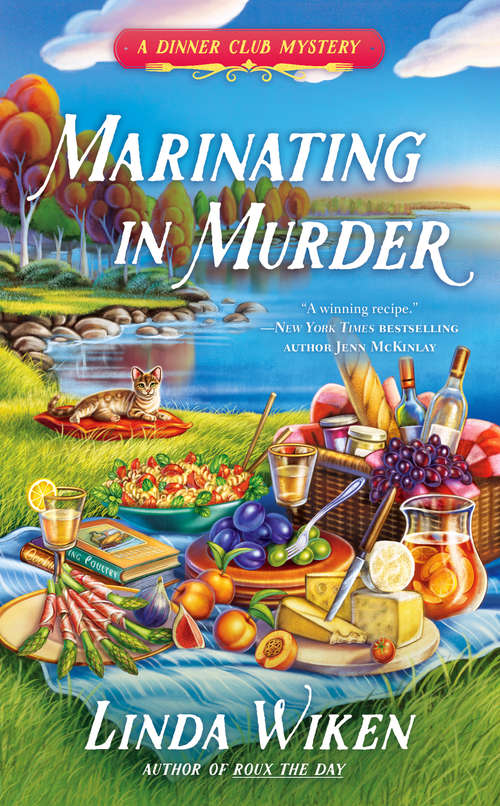 Book cover of Marinating in Murder (A Dinner Club Mystery #3)