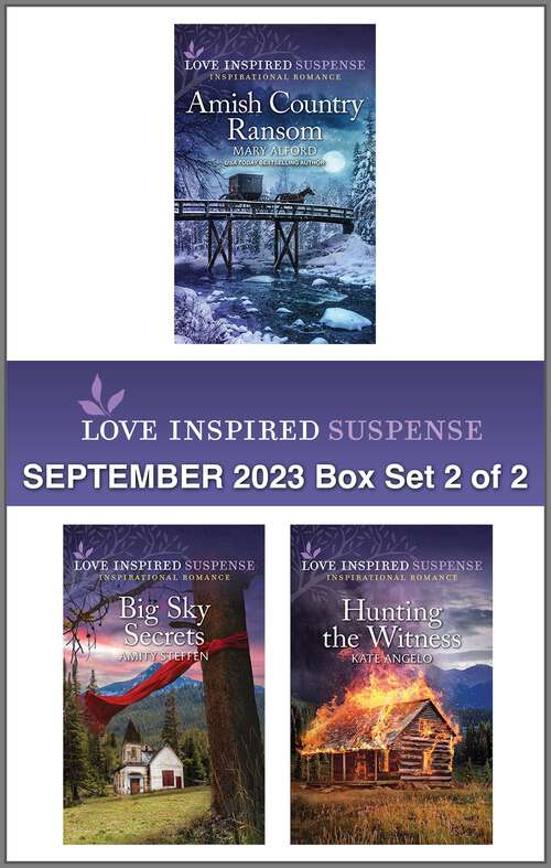 Book cover of Love Inspired Suspense September 2023 - Box Set 2 of 2 (Original)