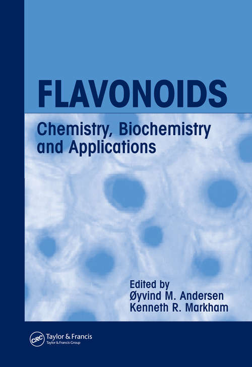 Book cover of Flavonoids: Chemistry, Biochemistry and Applications