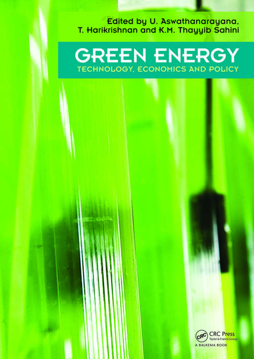 Book cover of Green Energy: Technology, Economics and Policy (1)