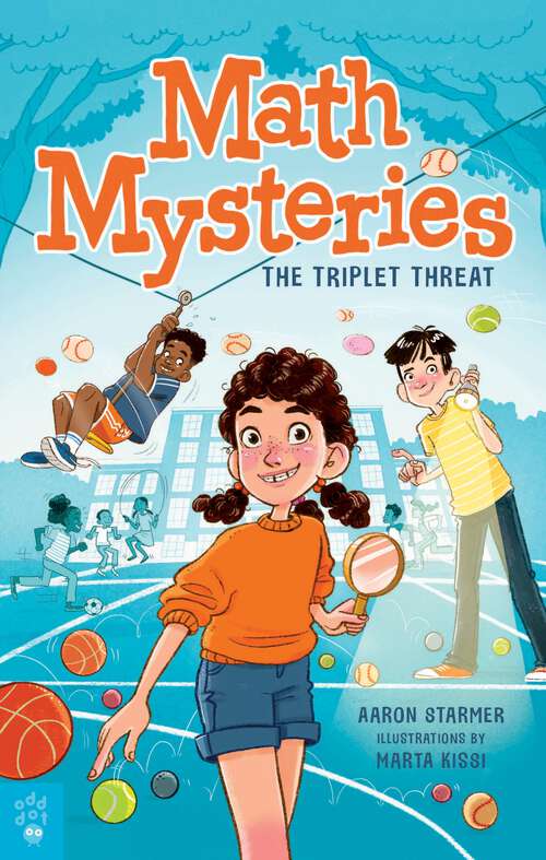 Book cover of Math Mysteries: The Triplet Threat (Math Mysteries #1)