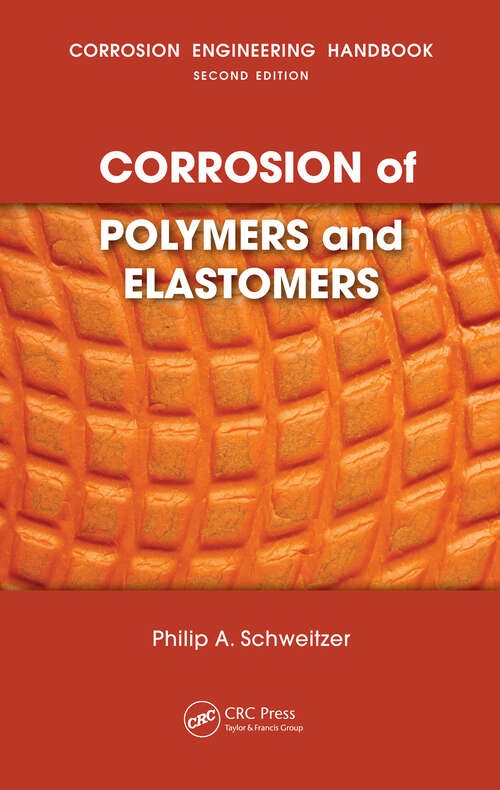 Book cover of Corrosion of Polymers and Elastomers