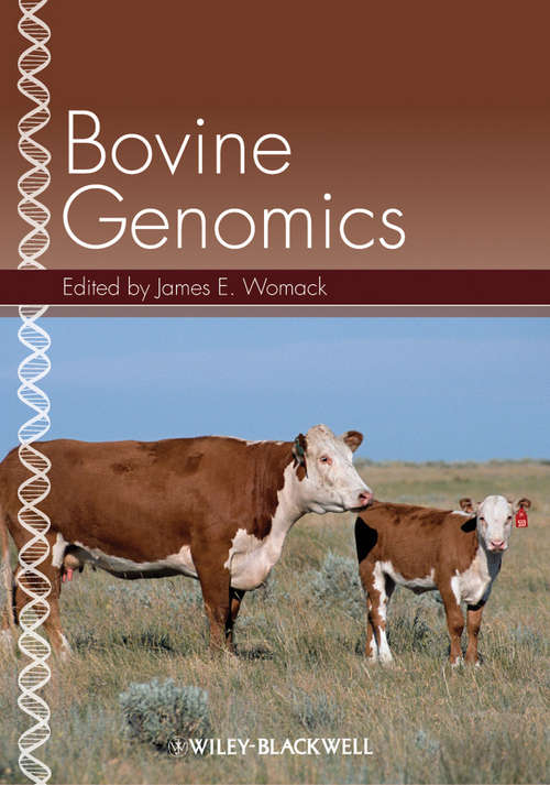 Book cover of Bovine Genomics