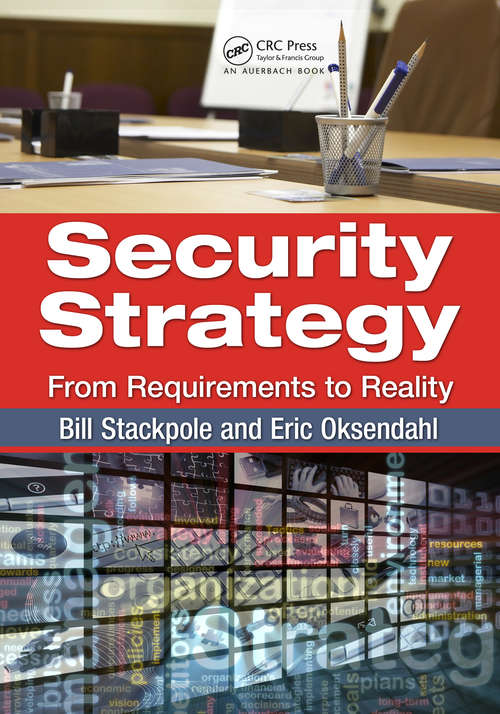 Book cover of Security Strategy: From Requirements to Reality