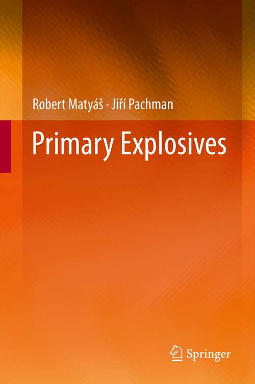 Book cover of Primary Explosives