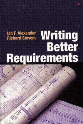Book cover of Writing Better Requirements