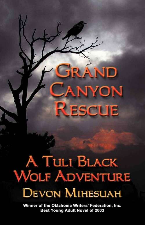 Book cover of GRAND CANYON RESCUE: A Tuli Black Wolf Adventure