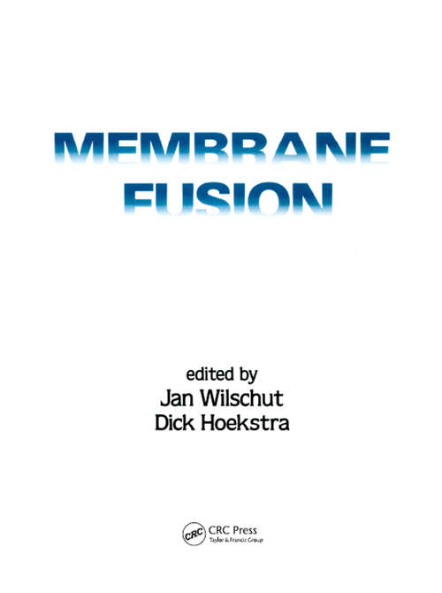 Book cover of Membrane Fusion