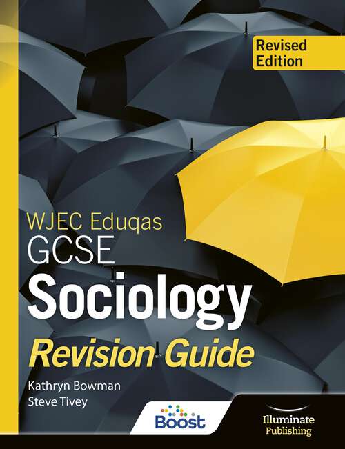 Book cover of WJEC Eduqas GCSE Sociology Revision Guide - Revised Edition
