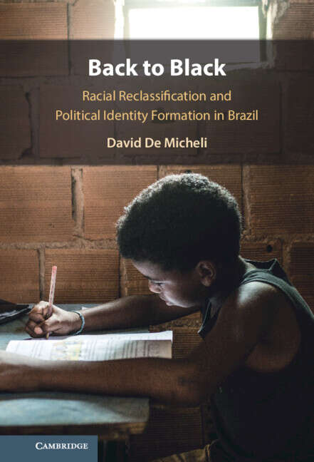 Book cover of Back to Black: Racial Reclassification and Political Identity Formation in Brazil