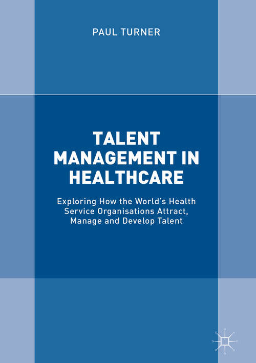 Book cover of Talent Management in Healthcare