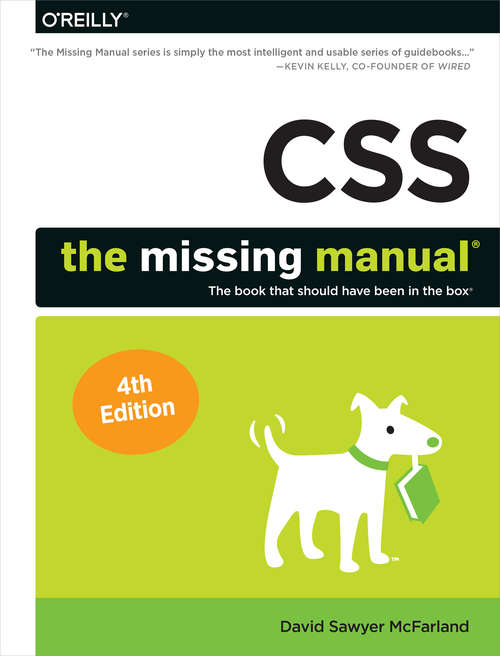 Book cover of CSS: The Missing Manual (Missing Manual Ser.)