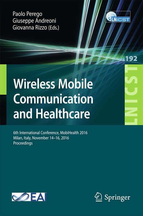 Book cover of Wireless Mobile Communication and Healthcare