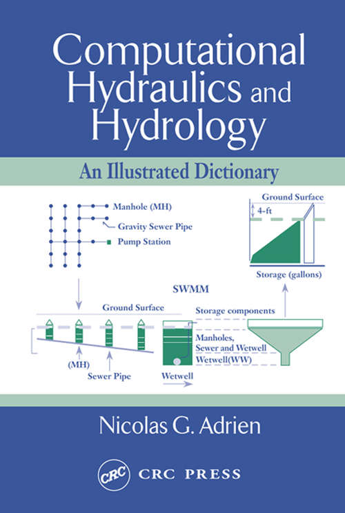 Book cover of Computational Hydraulics and Hydrology: An Illustrated Dictionary