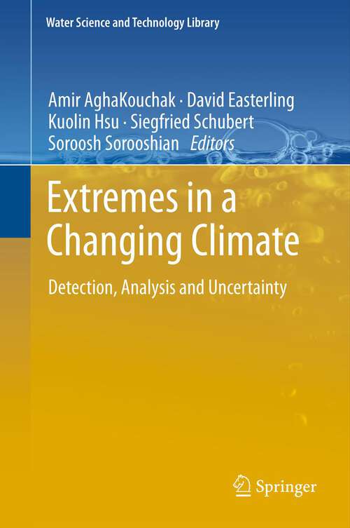 Book cover of Extremes in a Changing Climate