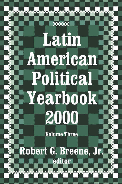 Book cover of Latin American Political Yearbook: 2000