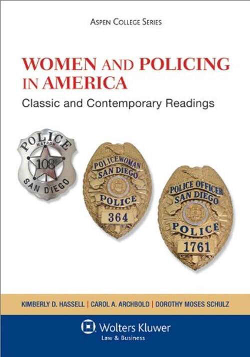 Book cover of Women and Policing in America: Classic and Contemporary Readings