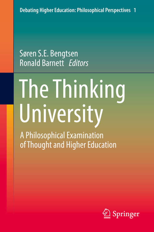 Book cover of The Thinking University: The Selected Works Of Ronald Barnett