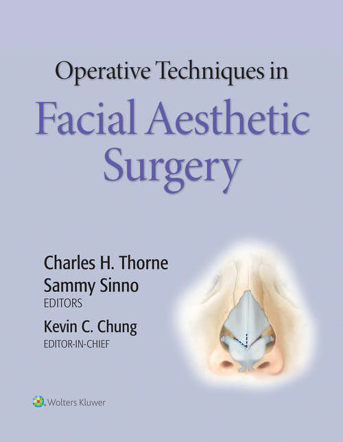 Book cover of Operative Techniques in Facial Aesthetic Surgery