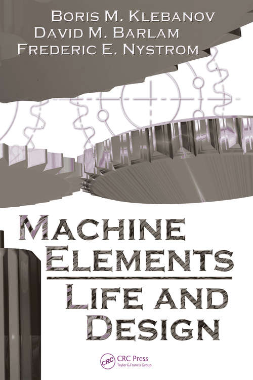 Book cover of Machine Elements: Life and Design (1)