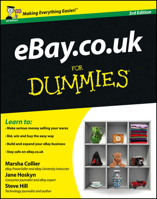 Book cover of eBay.co.uk For Dummies, 3rd Edition