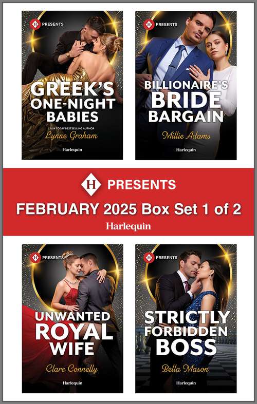 Book cover of Harlequin Presents February 2025 - Box Set 1 of 2 (Original)