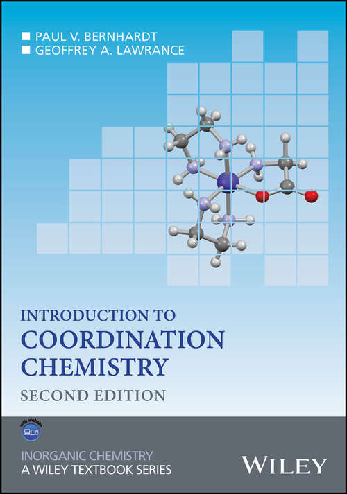 Book cover of Introduction to Coordination Chemistry (Inorganic Chemistry: A Textbook Series)