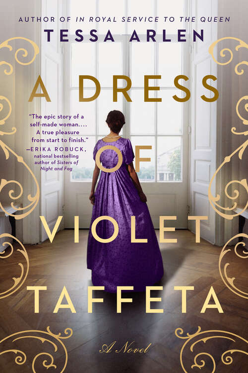 Book cover of A Dress of Violet Taffeta