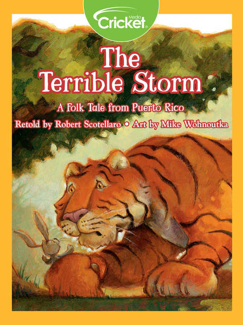 Book cover of The Terrible Storm: A Folk Tale from Puerto Rico