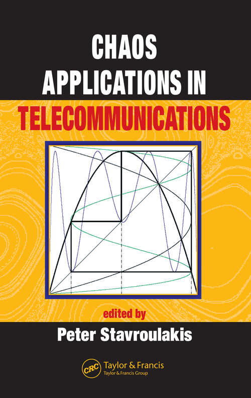 Book cover of Chaos Applications in Telecommunications (1)