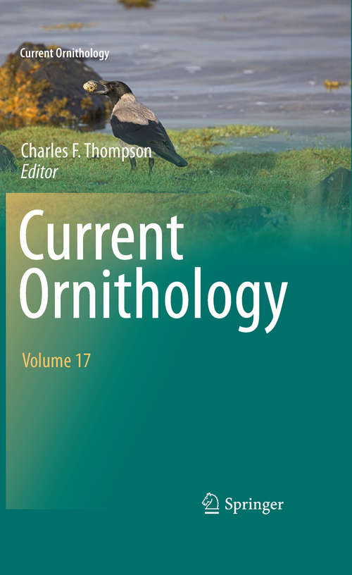 Book cover of Current Ornithology Volume 17 (Current Ornithology #17)