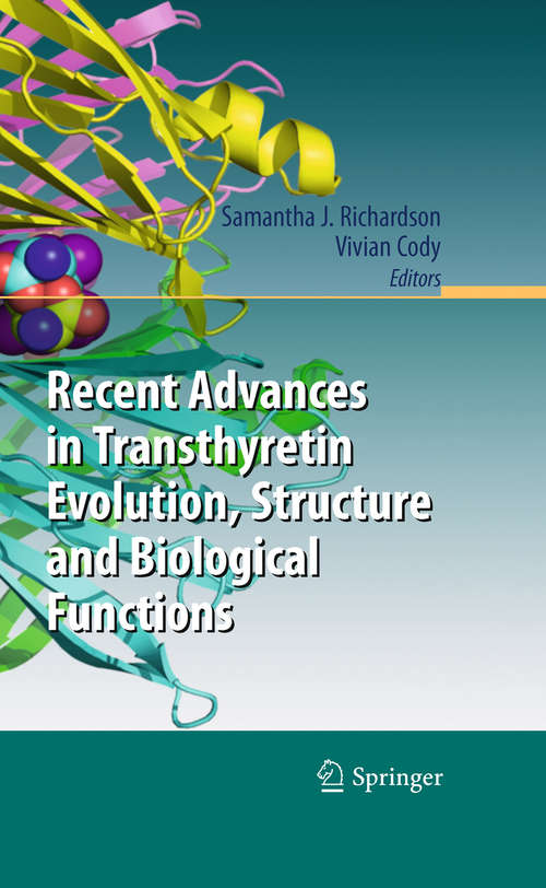 Book cover of Recent Advances in Transthyretin Evolution, Structure and Biological Functions