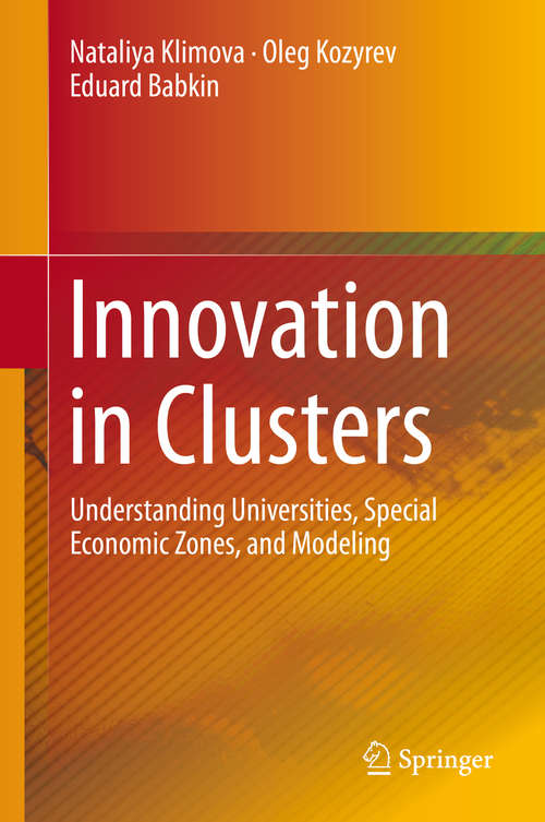 Book cover of Innovation in Clusters