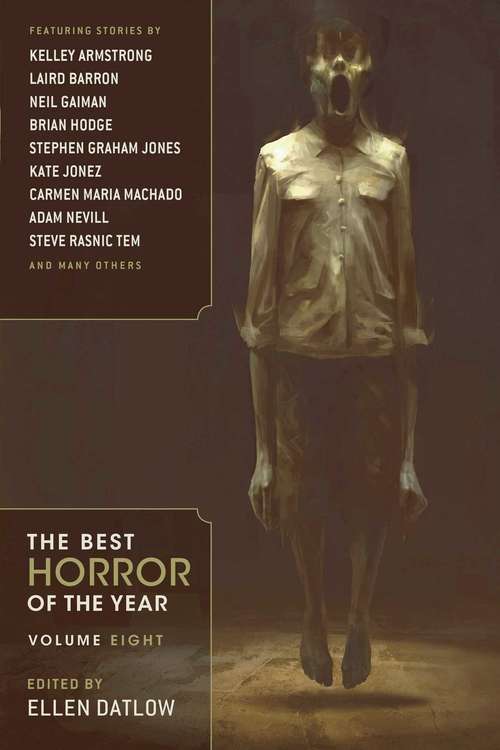 Book cover of Best Horror of the Year