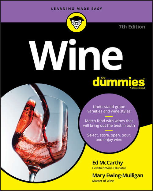 Book cover of Wine For Dummies (Playaway Adult Nonfiction Ser.)